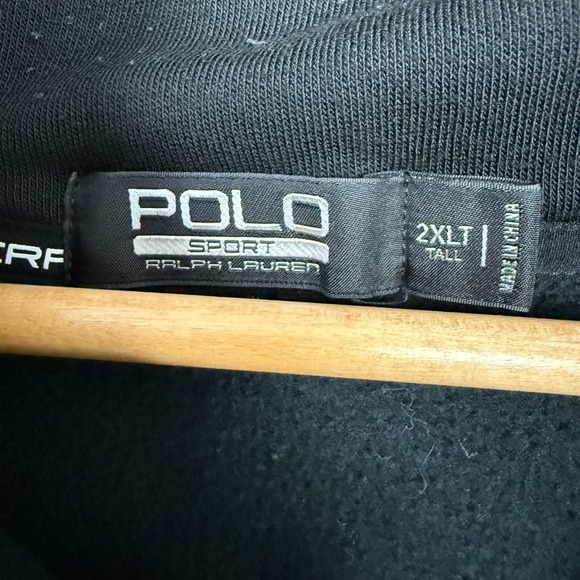 Polo by Ralph Lauren Black Zip-Up Hoodie - Picture 3 of 12
